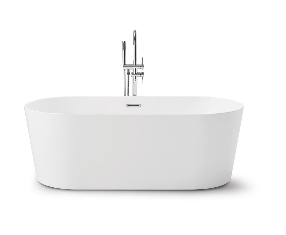 Cartisan Design 60-inch  BT-03 Modern Freestanding Bathtub (Acrylic)