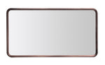 Mirror Vela 55-inch Dark Walnut