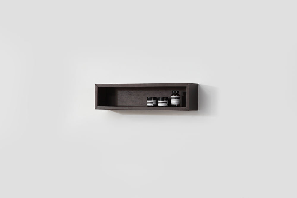 Wood Shelf Bergen 24-inch Dark Walnut
