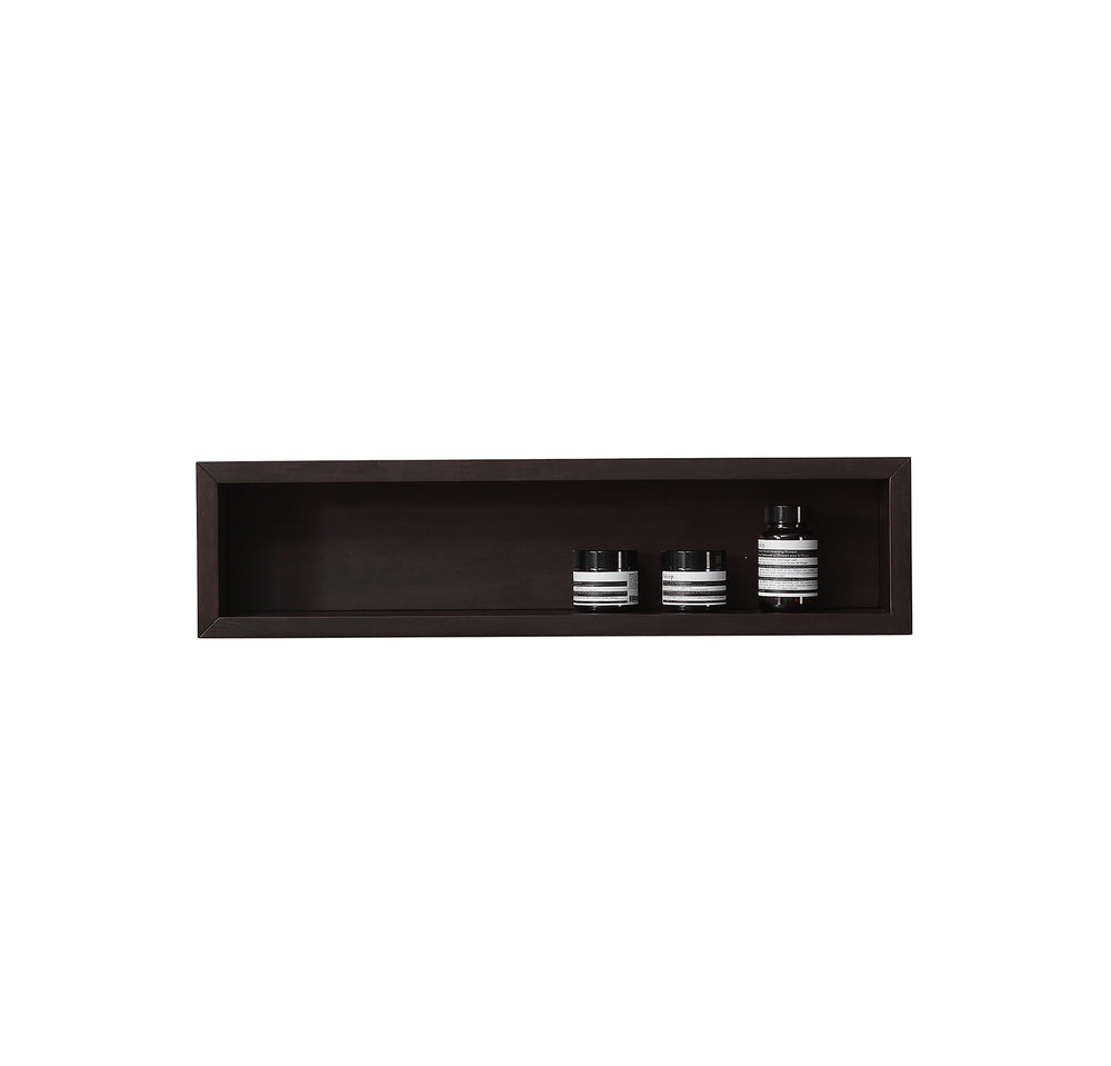 Wood Shelf Bergen 24-inch Dark Walnut