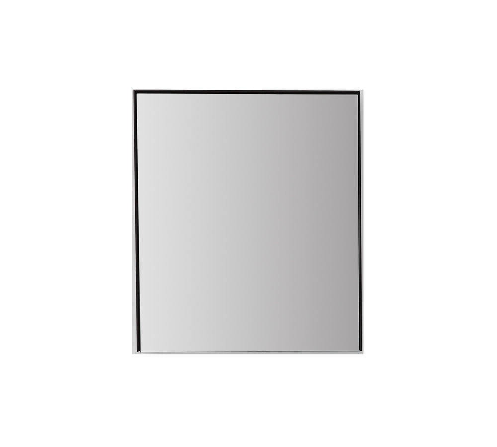 Medicine Cabinet Bergen 24-inch Matte Black (Without Wood Shelf)