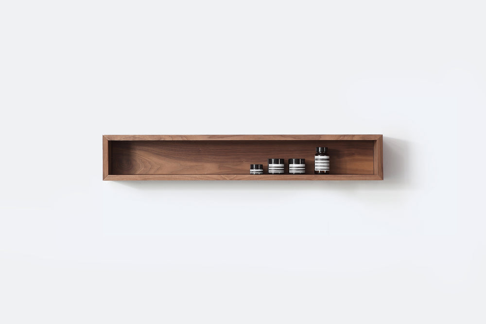 Wood Shelf Bergen 36-inch Walnut