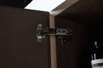 BOLER 13" CHESTNUT OAK WALL MOUNT MODERN BATHROOM SIDE CABINET
