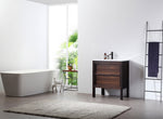 ANNECY 24” DARK WALNUT FREESTANDING MODERN BATHROOM VANITY