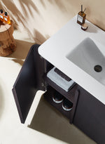 PARMA 36” ESPRESSO OAK FREESTANDING BATHROOM VANITY