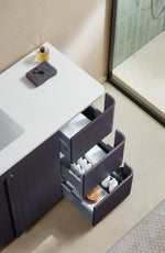 PARMA 48” ESPRESSO OAK FREESTANDING BATHROOM VANITY