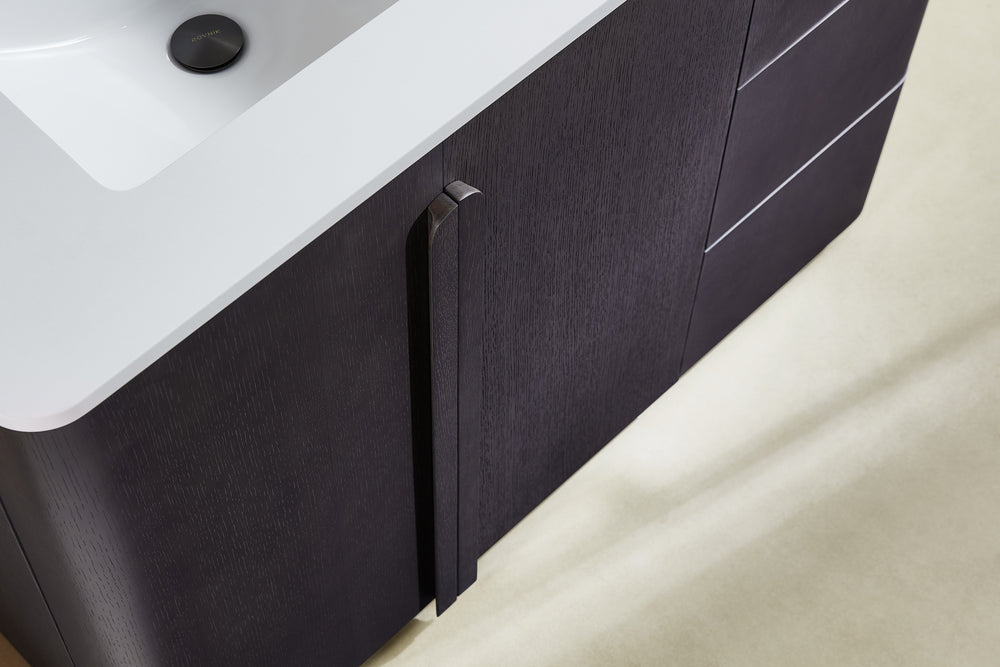 PARMA 48” ESPRESSO OAK FREESTANDING BATHROOM VANITY