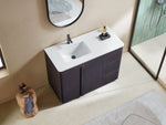 PARMA 48” ESPRESSO OAK FREESTANDING BATHROOM VANITY