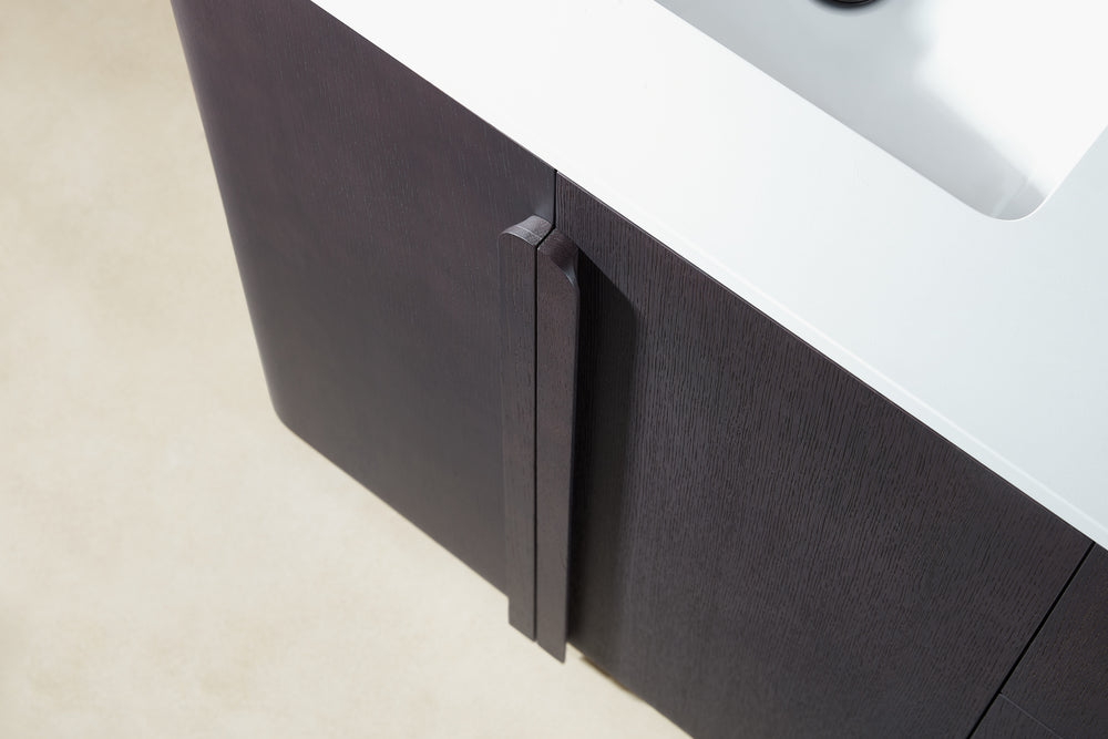 PARMA 72” ESPRESSO OAK FREESTANDING BATHROOM VANITY