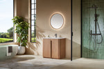 PARMA 36” NATURAL TEAK FREESTANDING BATHROOM VANITY