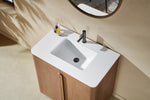 PARMA 36” NATURAL TEAK FREESTANDING BATHROOM VANITY