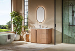 PARMA 48” NATURAL TEAK FREESTANDING BATHROOM VANITY