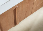 PARMA 48” NATURAL TEAK FREESTANDING BATHROOM VANITY