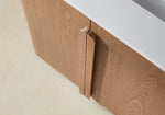 PARMA 72” NATURAL TEAK FREESTANDING BATHROOM VANITY