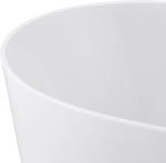 Cartisan Design 60-inch BT-03 Gloss White Modern Freestanding Bathtub (Acrylic)
