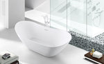 Cartisan Design 60-inch BT-06 Gloss White Modern Freestanding Bathtub (Acrylic)