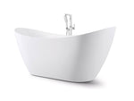 Cartisan Design 60-inch BT-06 Modern Freestanding Bathtub (Acrylic)
