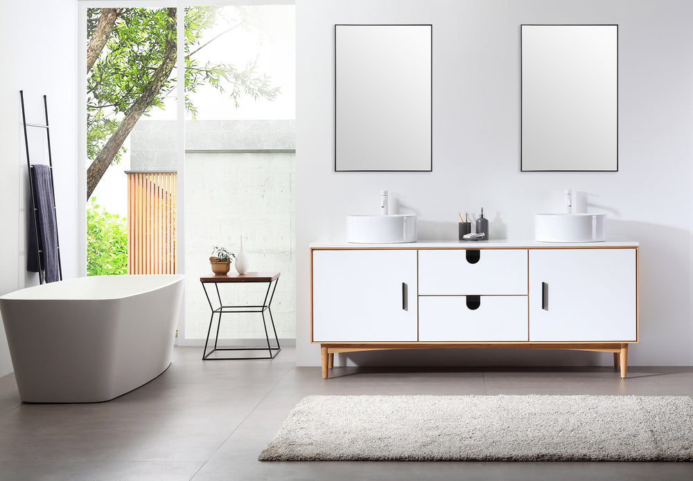 Mirror Boffi 24-inch Matte Black