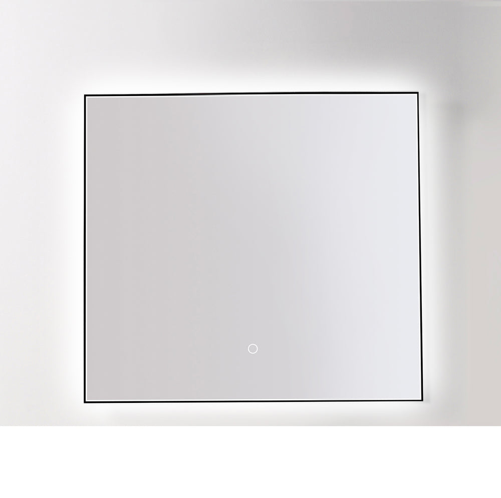 Mirror Ocala 36-inch Matte Black (with LED Lighting)