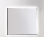 Mirror Ocala 36-inch Matte Black (with LED Lighting)