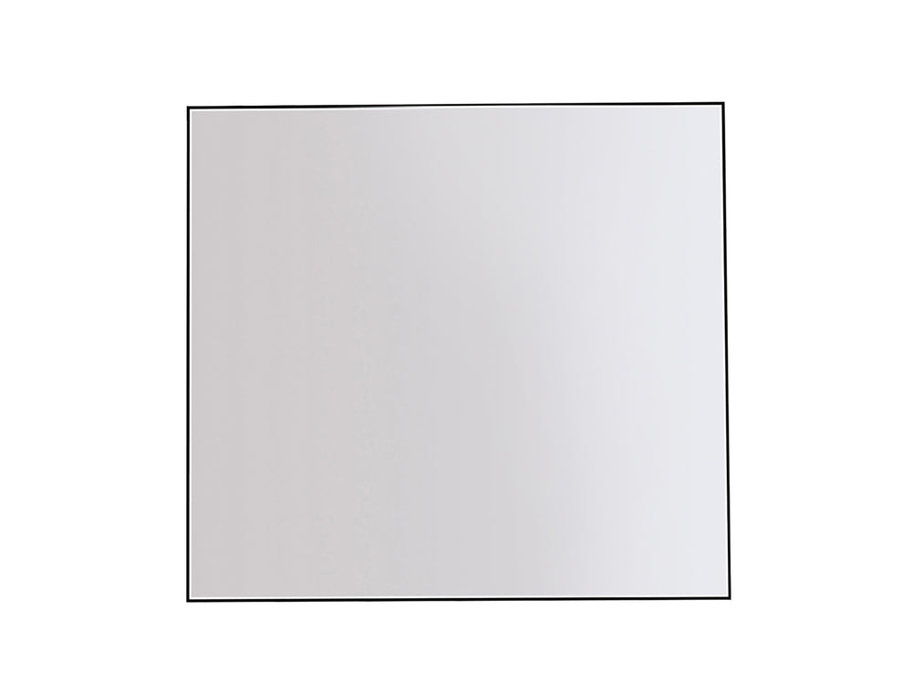 Mirror Ocala 36-inch Matte Black (with LED Lighting)