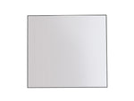 Mirror Ocala 36-inch Matte Black (with LED Lighting)