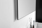 Mirror Ocala 60-inch Matte Black (with LED Lighting)