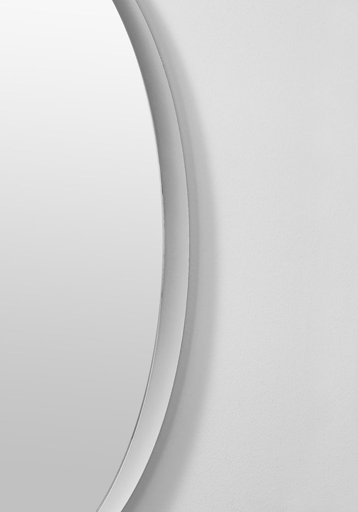 Mirror Shell 30-inch Matte White