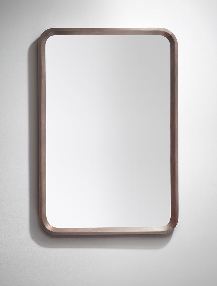 Mirror Vela 24-inch Chestnut Oak