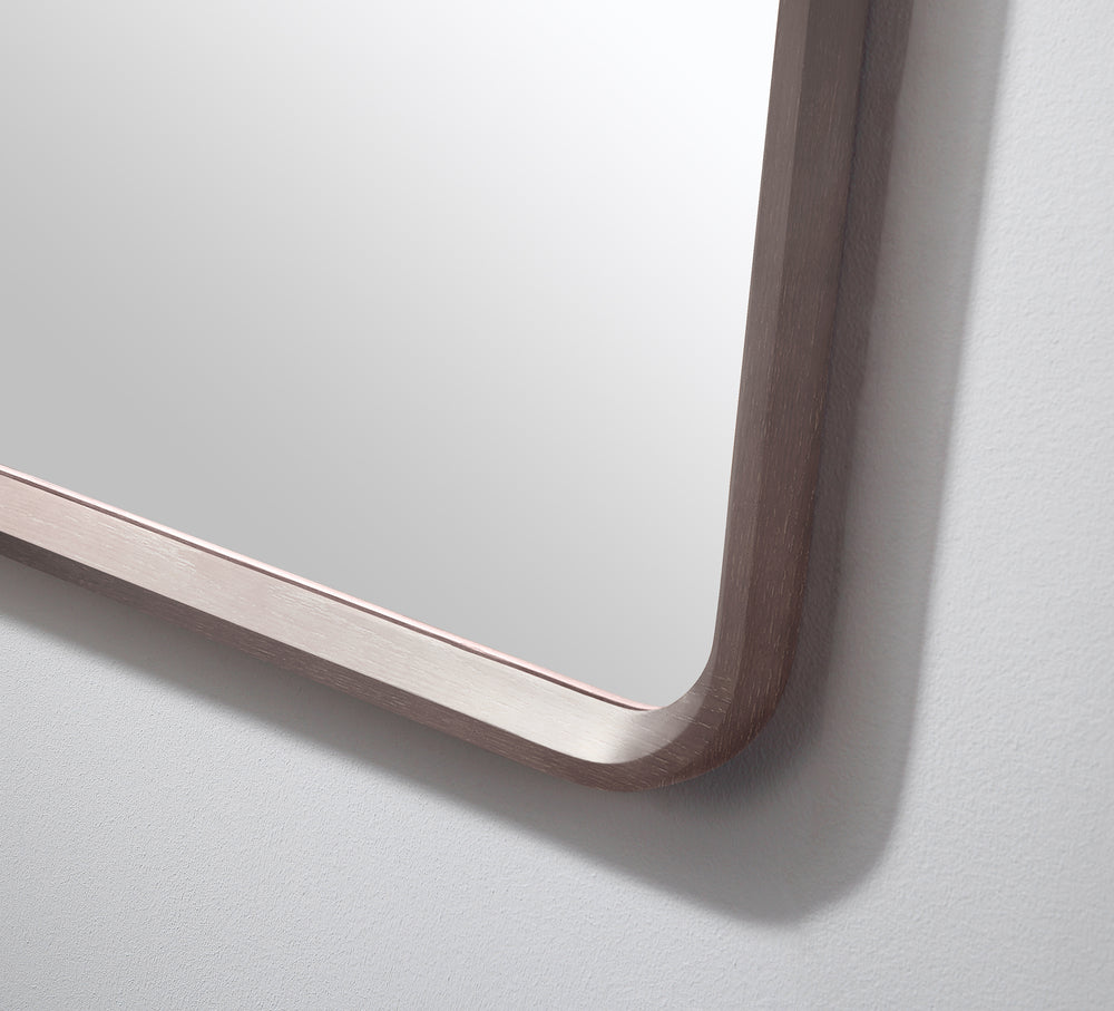 Mirror Vela 55-inch Chestnut Oak