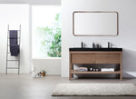 Mirror Vela 55-inch Chestnut Oak