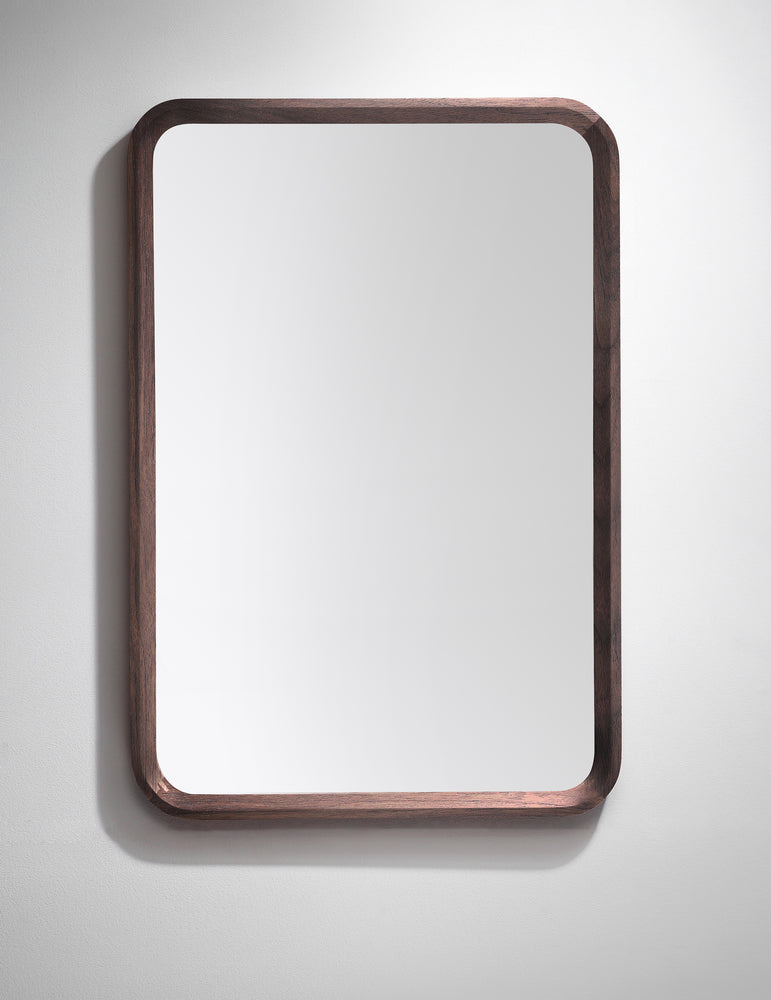 Mirror Vela 24-inch Dark Walnut