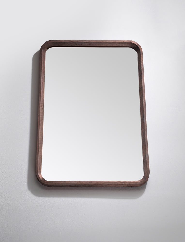 Mirror Vela 24-inch Dark Walnut