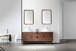 Mirror Vela 24-inch Walnut