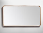 Mirror Vela 55-inch Whitewash Oak