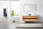Mirror Vela 55-inch Whitewash Oak