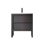 ANNECY 24” CHARCOAL OAK FREESTANDING MODERN BATHROOM VANITY