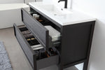 ANNECY 48”  CHARCOAL OAK FREESTANDING MODERN BATHROOM VANITY