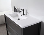 ANNECY 48”  CHARCOAL OAK FREESTANDING MODERN BATHROOM VANITY