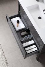 ANNECY 48”  CHARCOAL OAK FREESTANDING MODERN BATHROOM VANITY