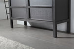 ANNECY 55” CHARCOAL OAK FREESTANDING MODERN BATHROOM VANITY