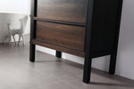 ANNECY 36”  DARK WALNUT FREESTANDING MODERN BATHROOM VANITY