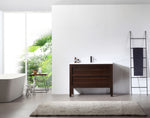 ANNECY 48”  DARK WALNUT FREESTANDING MODERN BATHROOM VANITY