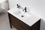 ANNECY 48”  DARK WALNUT FREESTANDING MODERN BATHROOM VANITY