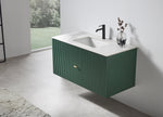 BARCELONA 42” FOREST GREEN WALL MOUNT MODERN BATHROOM VANITY