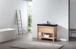 BIBURY 36” WHITEWASH OAK FREESTANDING MODERN BATHROOM VANITY