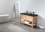 BIBURY 48” WHITEWASH OAK FREESTANDING MODERN BATHROOM VANITY