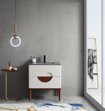 BURANO 30” BEIGE FREESTANDING MODERN BATHROOM VANITY