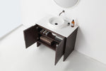 CELLE 36” DARK WALNUT FREESTANDING MODERN BATHROOM VANITY