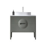 COLMAR 36”  OLIVE GREEN FREESTANDING MODERN BATHROOM VANITY